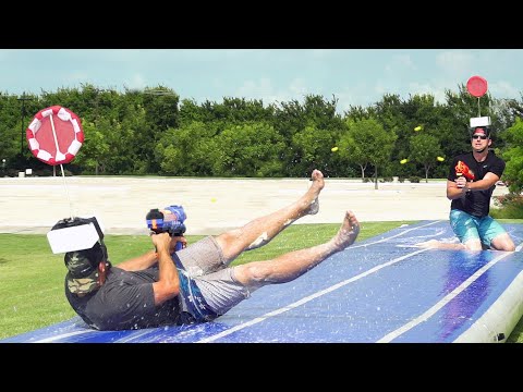 Nerf Slip and Slide Battle | Dude Perfect - UCRijo3ddMTht_IHyNSNXpNQ