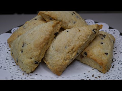 Chocolate Chip Pancake Mix Scones | Hot Cake Mix Scones