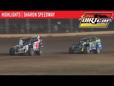 Super DIRTcar Series Big Block Modifieds | Sharon Speedway | August 11, 2025 | HIGHLIGHTS - dirt track racing video image