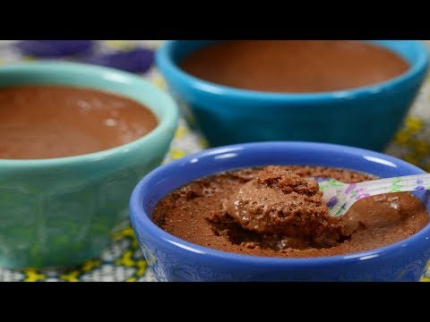 Chocolate Pots de Crème Recipe Demonstration - Joyofbaking.com - UCFjd060Z3nTHv0UyO8M43mQ