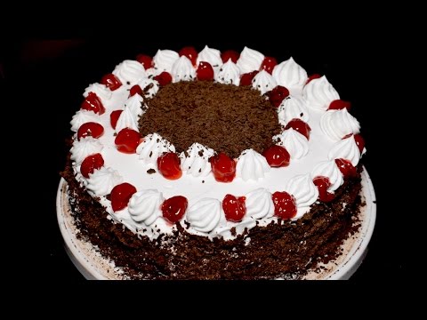 Black Forest Cake Recipe in 10 minutes - Microwave Black Forest Cake - Chocolate Cake Recipe - UCQ2P7C8UGoVM6AhqsVx-M0Q