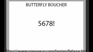 Butterfly Boucher - 5678!
