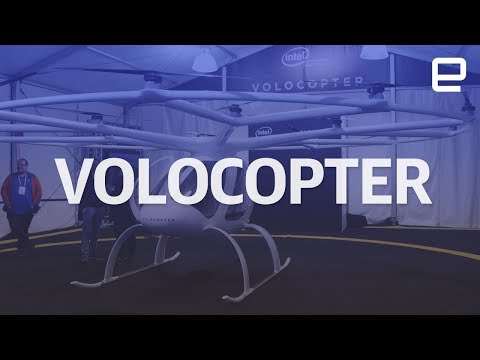 Volocopter hands-on at CES 2018 - UC-6OW5aJYBFM33zXQlBKPNA