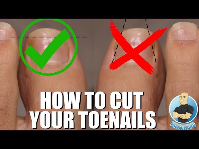 How to Cut Your Toenails the Right Way