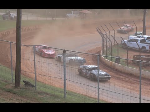 Stock V8 at Winder Barrow Speedway 6/29/2025 - dirt track racing video image