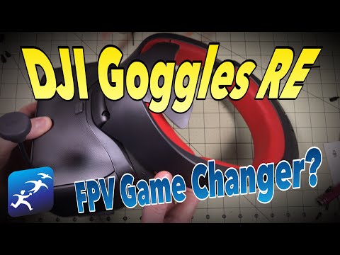 DJI Goggle Racing Edition Unboxing and Review, First flights with the analog connection - UCzuKp01-3GrlkohHo664aoA