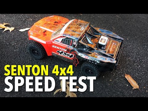 ARRMA Senton 4x4 Speed Test on 8.4V NiMh, 2S & 3S LiPo - UCiqTEhDiWz1eb7exfWiy5TA