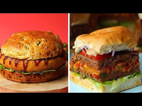 Tasty Burger Recipes 4 Ways
