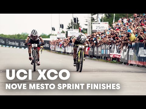 The sprint finishes light up the Nové Město XCO finals. | UCI MTB 2018 Highlights - UCblfuW_4rakIf2h6aqANefA