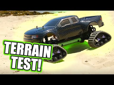 Exceed RC 1/10 Infinitive Brushless Tracked Truck in Action - UC4Q-WAotUTF3ZXahLZ0MGZw
