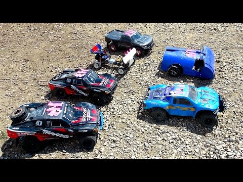 RC ADVENTURES - Rock 'em, Sock 'em Demolition Derby! PT 1- Open Class 2WD 1/10th Scale Electric - UCxcjVHL-2o3D6Q9esu05a1Q