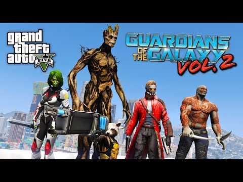 GUARDIANS OF THE GALAXY 2!! (GTA 5 Mods) - UC2wKfjlioOCLP4xQMOWNcgg