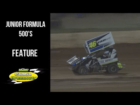 Junior Formula 500's - Final - Carina Speedway - 11/2/2023 - dirt track racing video image