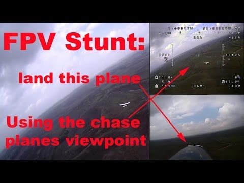 3rd person FPV - Flying your plane from a chase planes perspective ! - UCcrr5rcI6WVv7uxAkGej9_g