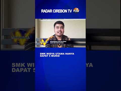 SMK Widya Utama Hanya Dapat 5 Murid