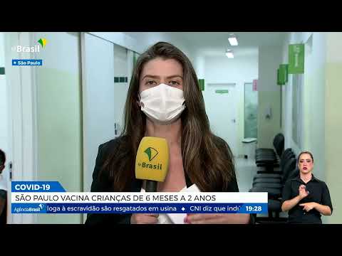 Covid-19: São Paulo vacina crianças com menos de 3 anos
