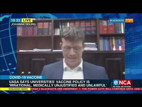 Discussion | UASA prepping class-action lawsuit over mandatory vaccinations at universities