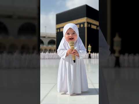 Yaseen O Muzamil Naat By cute baby Short Video #shortsfeed #naatsharif #comedyeffect #naat