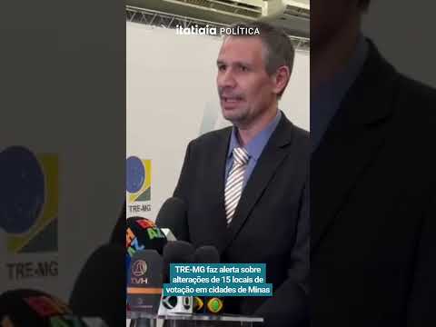 TRE-MG ALERTA SOBRE ALTERAÇÕES <strong>DE</strong> 15 LOCAIS <strong>DE</strong> VOTAÇÃO EM CIDADES <strong>DE</strong> MINAS
