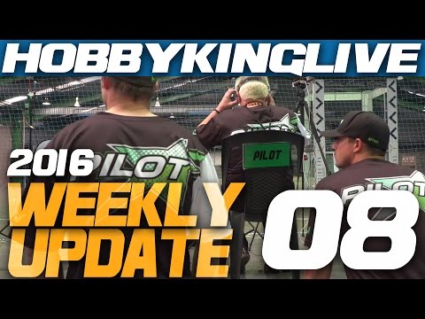 Weekly Update Ep. 08 2016 - HobbyKing Live - UCkNMDHVq-_6aJEh2uRBbRmw