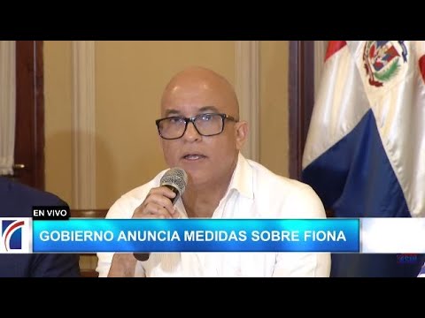 EN VIVO 16/9/2022 Gobierno anuncia medidas sobre tormenta Fiona