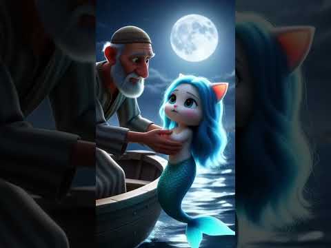 عم محمد وعروسة البحر #cartoon #explore #cat