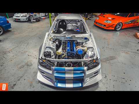 Skyline R34 SEMA Project: Racing Against Time for Automotive Perfection