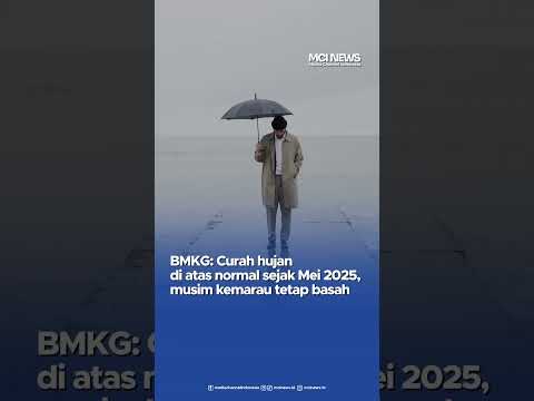 Video thumbnail BMKG Prediksi Hujan Lebat &amp; Cuaca Ekstrem hingga Oktober 2025