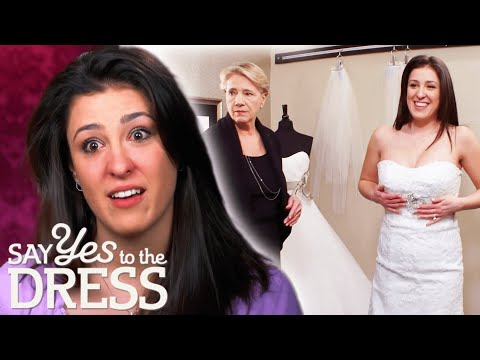 Video: Bride struggles to find a wedding dress that goes with her new boobs I Say Yes To The Dress Atlanta