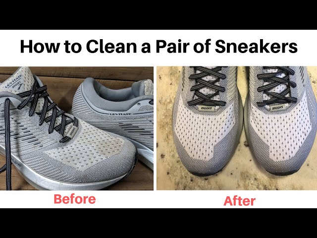 How to Clean Brooks Tennis Shoes
