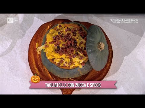 Tagliatelle con zucca e speck - È sempre mezzogiorno - 31/10/2023