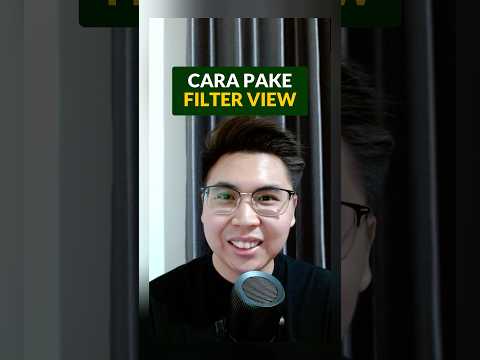 CARA PAKE FILTER VIEW #googlesheets #foryou #tutorial #exceltips #exceltutorial  #filter #excel#fyp