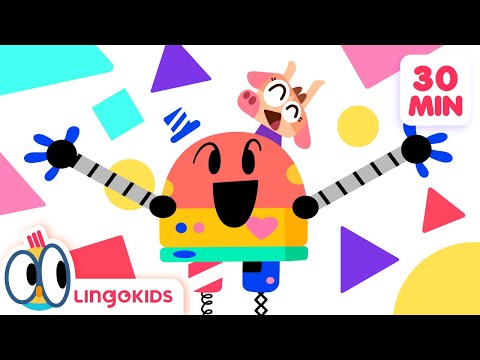 SHAPES SONG 💠🟣🔺 + More Fun songs for Kids | Lingokids