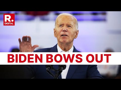 Joe Biden Bows Out Of 2024 US Presidential Race | BREAKING