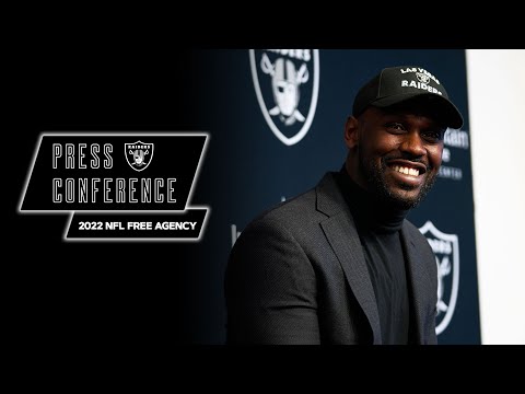 Chandler Jones Press Conference  - 3.17.22 | 2022 NFL Free Agency | Raiders video clip 