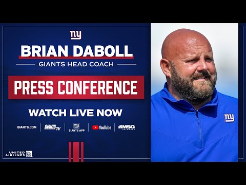 LIVE: Head Coach Brian Daboll Press Conference video clip