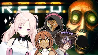 【REPO】Playing not Minecraft with Tryannical, Purple and Maple!【Cosmia】