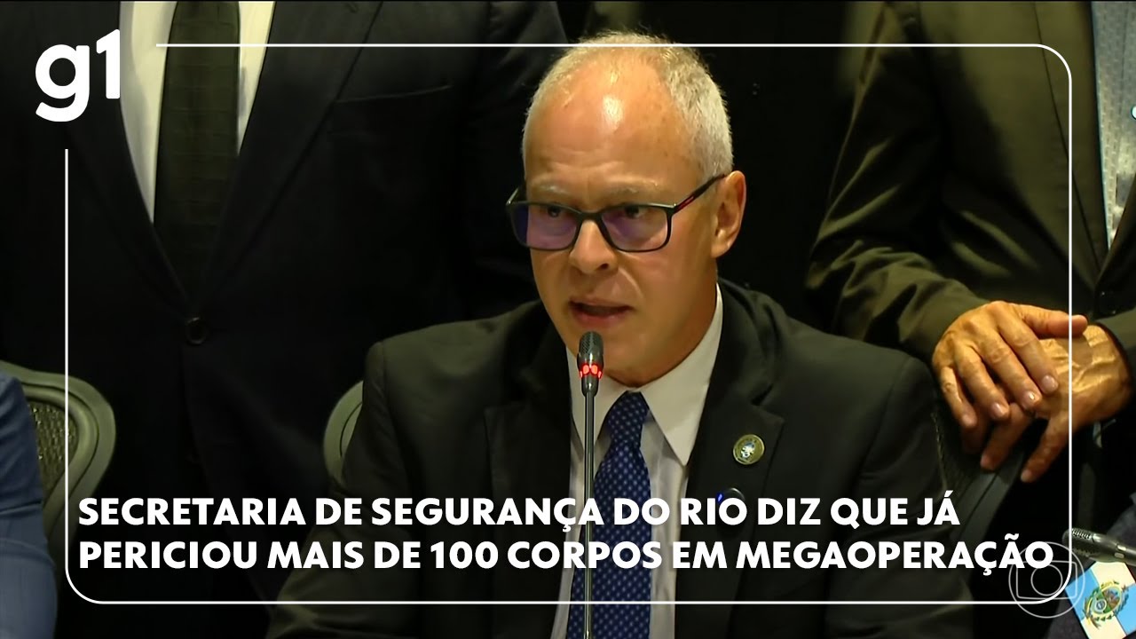 Secretaria de Segurança do RJ diz que já periciou e identificou mais de 100 corpos da megaoperação