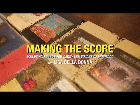 Geddy Lee Minimoog Model D | Making the Score for 
