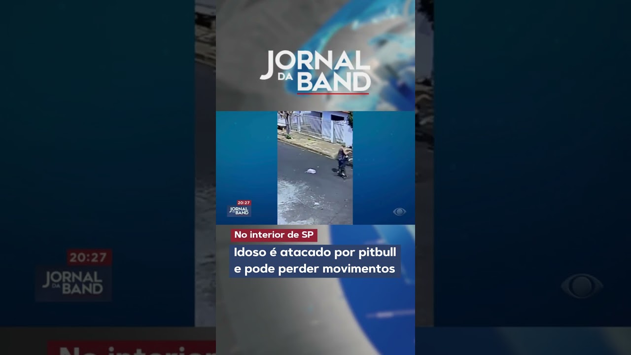 Idoso é atacado por pitbull e pode perder movimentos do braço