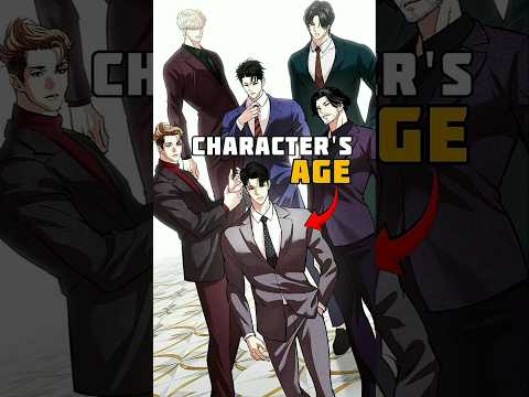 Lookism character's age gen 2 and gen 1 | ryukin senpai #manhwa #shorts