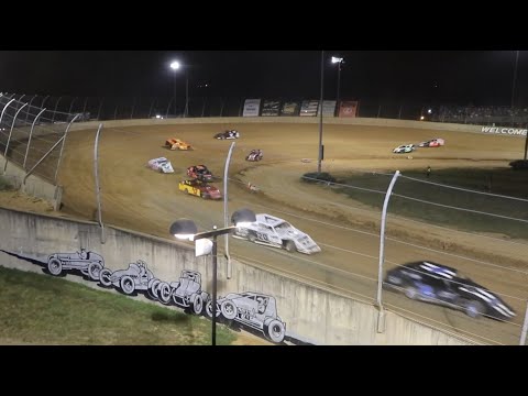Lawrenceburg Speedway Merrill Downey Memorial UMP Modified B Main Races 1-3 [7/6/24] - dirt track racing video image
