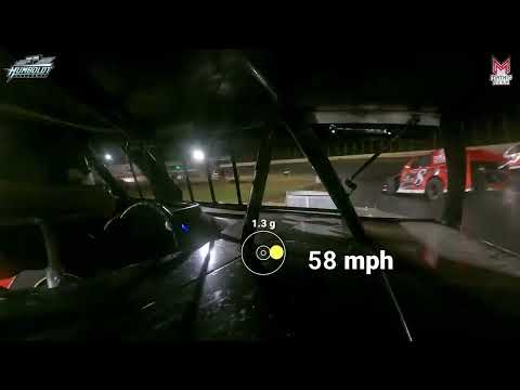 #66 Ryan Gilmore - USRA B-Mod - 4-13-2024 Humboldt Speedway - In Car Camera - dirt track racing video image