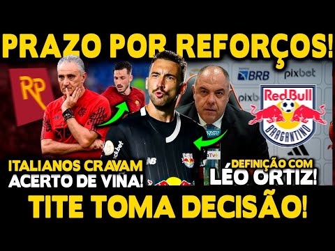 CHEGADA DE REFORÇOS! PRAZO DEFINIDO! REPOSTA FINAL POR ORTIZ! VIÑA E+ ESTREIA DO MENGÃO CARIOCA 2024