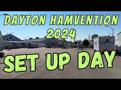 Hamvention 2024 Set Up Day Behind The Scenes