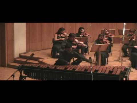 Emmanuel Sejourne Concerto for Marimba 1 mov. 2 played by Miroslav Dimov