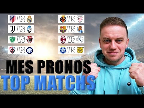 MES PRONOSTICS TOP MATCHS ! ( Atletico Madrid - Real Madrid / Barcelone - Sociedad )