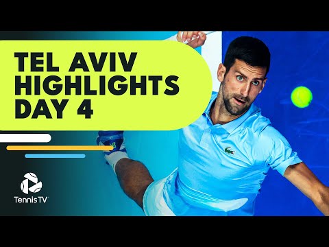 Djokovic vs Andujar; Schwartzman, Van De Zandschulp Play | Tel Aviv 2022 Day 4 Highlights