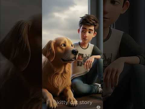 Sad Dog Stroy #catstory #shorts #sadcatstory