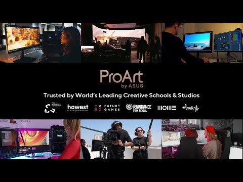ASUS ProArt | Trusted by World's Leading Creative Schools & Studios